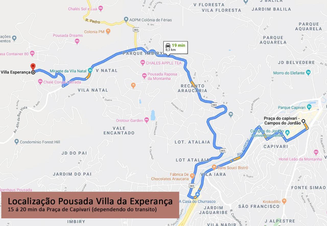 Villa Da Esperanca Campos do Jordão Esterno foto
